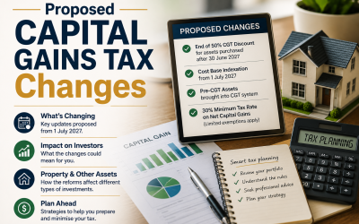 Proposed Capital Gains Tax Changes and what Australian Investors Need to Know Before 1 July 2027