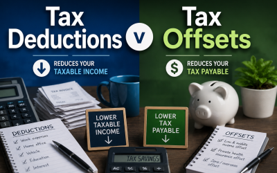 Tax Deductions vs Tax Offsets in Australia