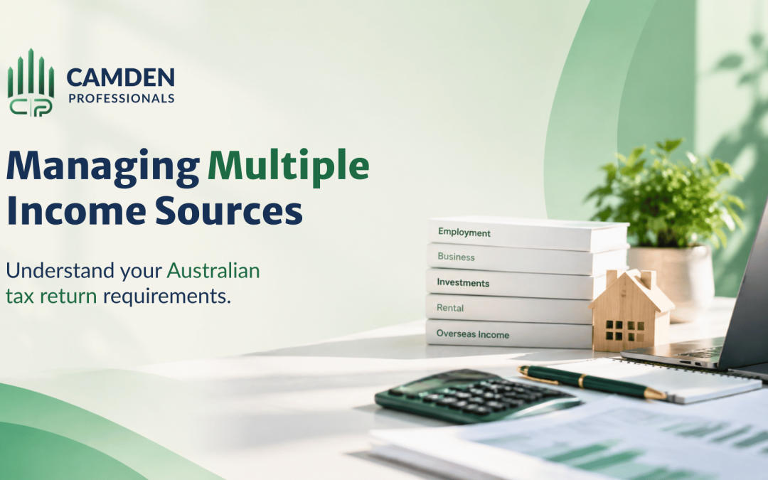 multiple income sources tax return Australia